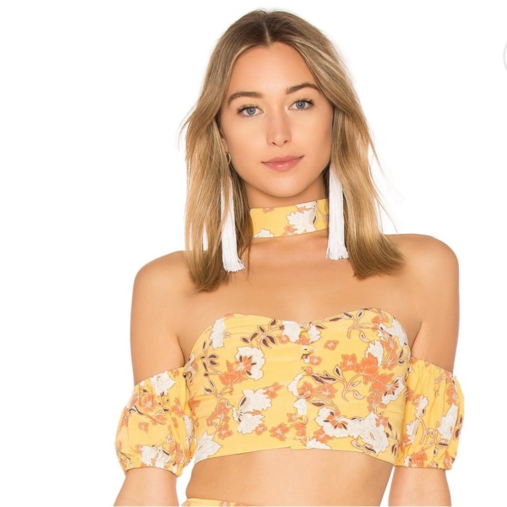 Flirty crop top